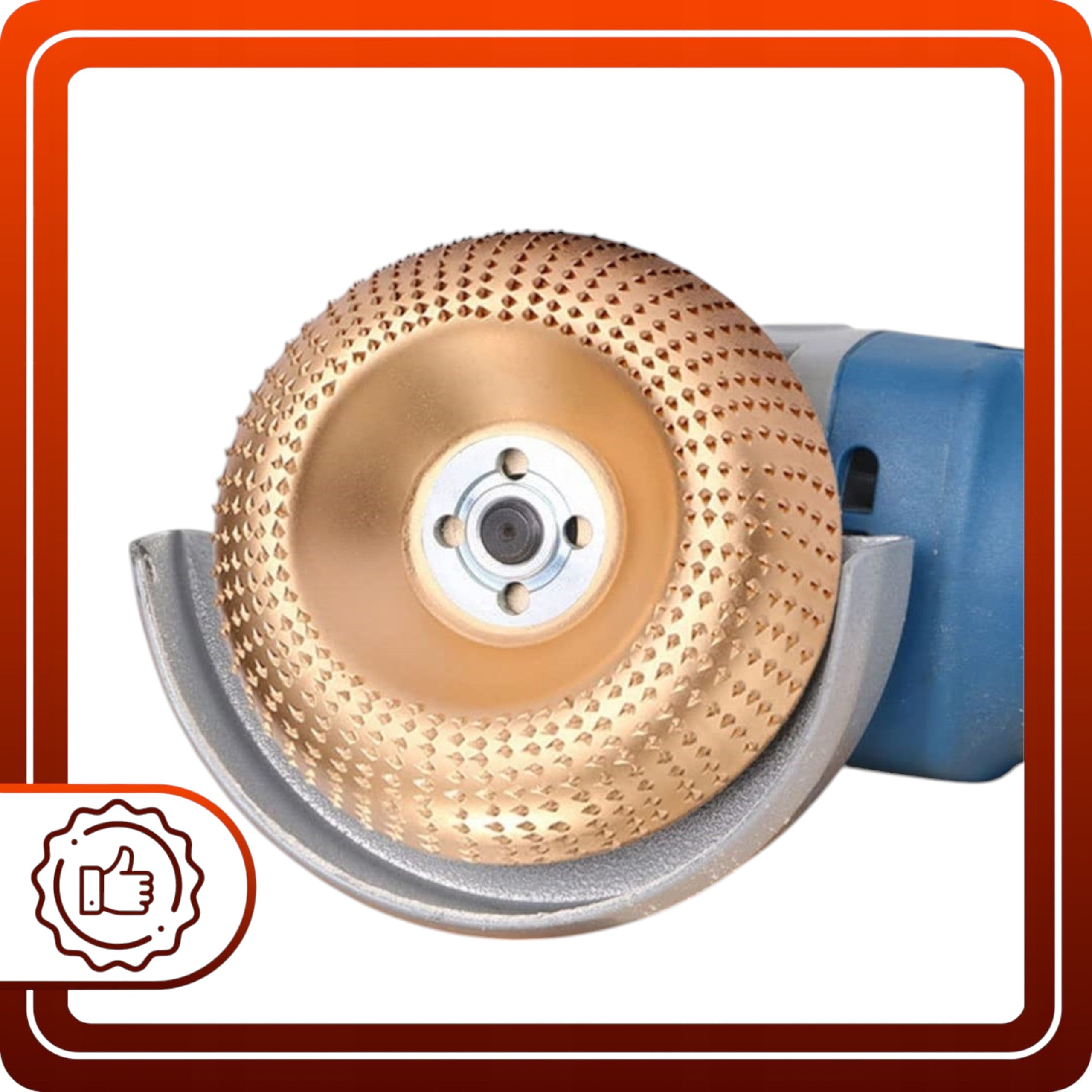 Tarnik 125mm Wypukły Do Szlifowania Rzeźbienia Drewna