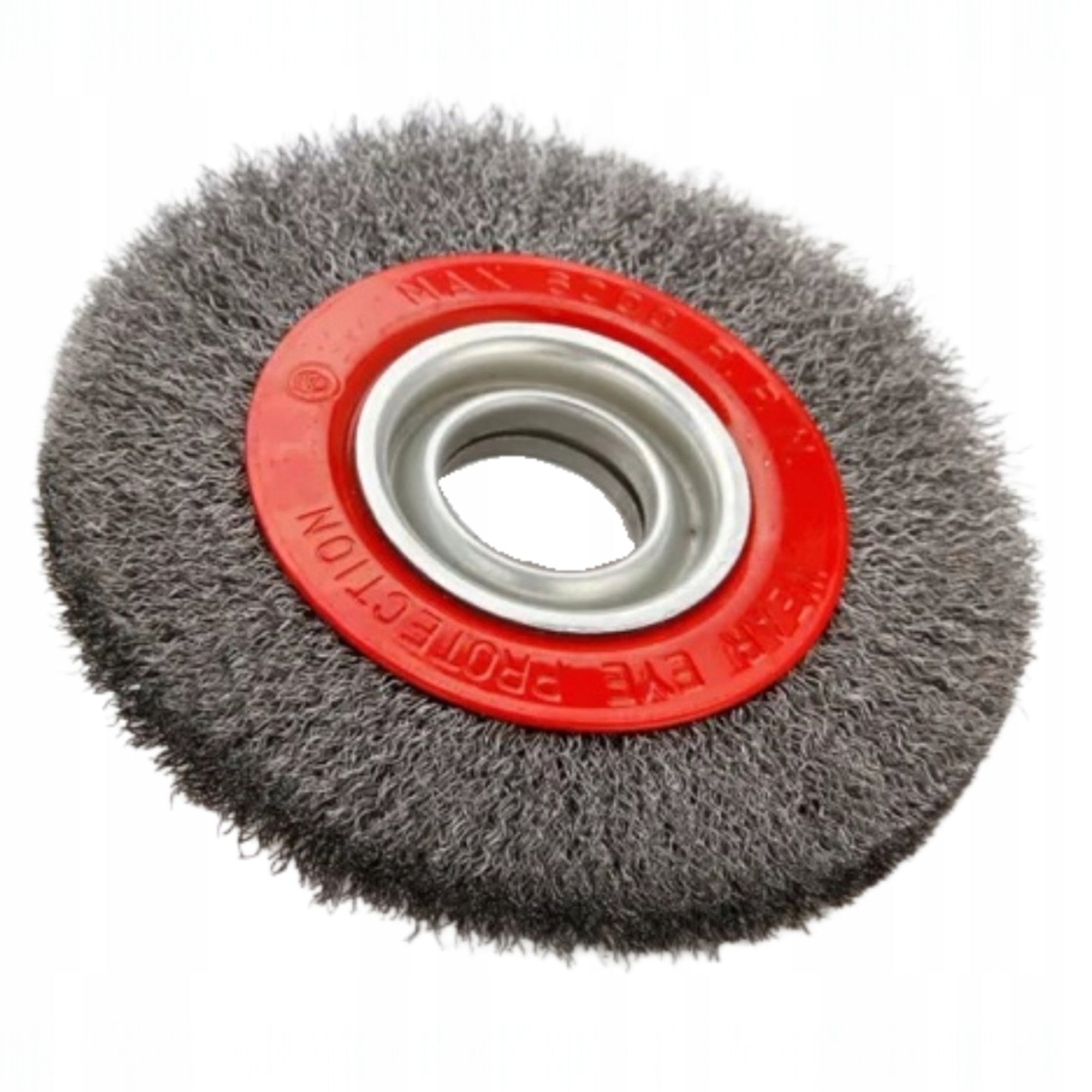 Szczotka Druciana 125mm otw 20mm Tarczowa Do Szlifierki Stołowej z Redukcjami