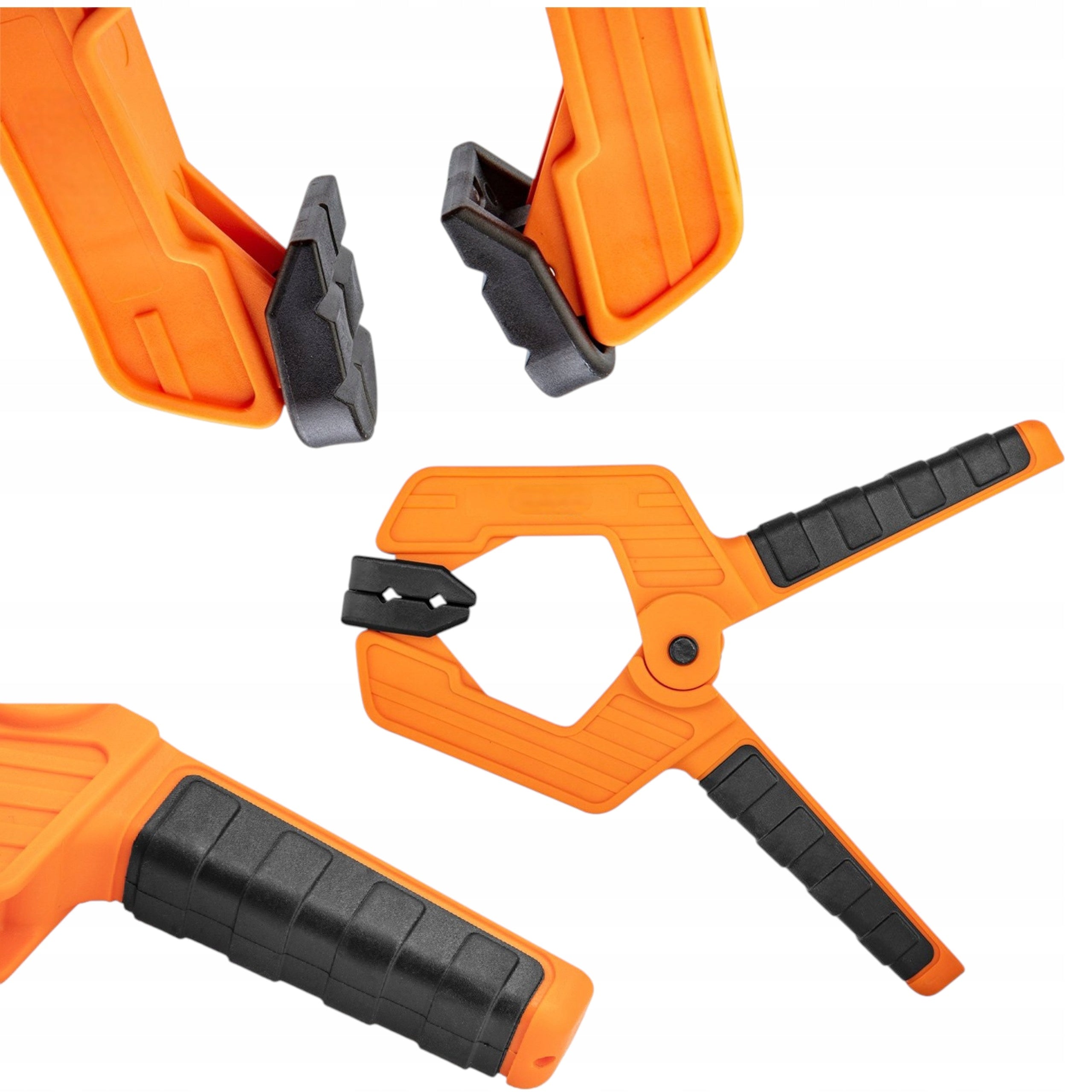 Ścisk stolarski sprężynowy warsztatowy mocny silny heavy duty 3" 75 mm