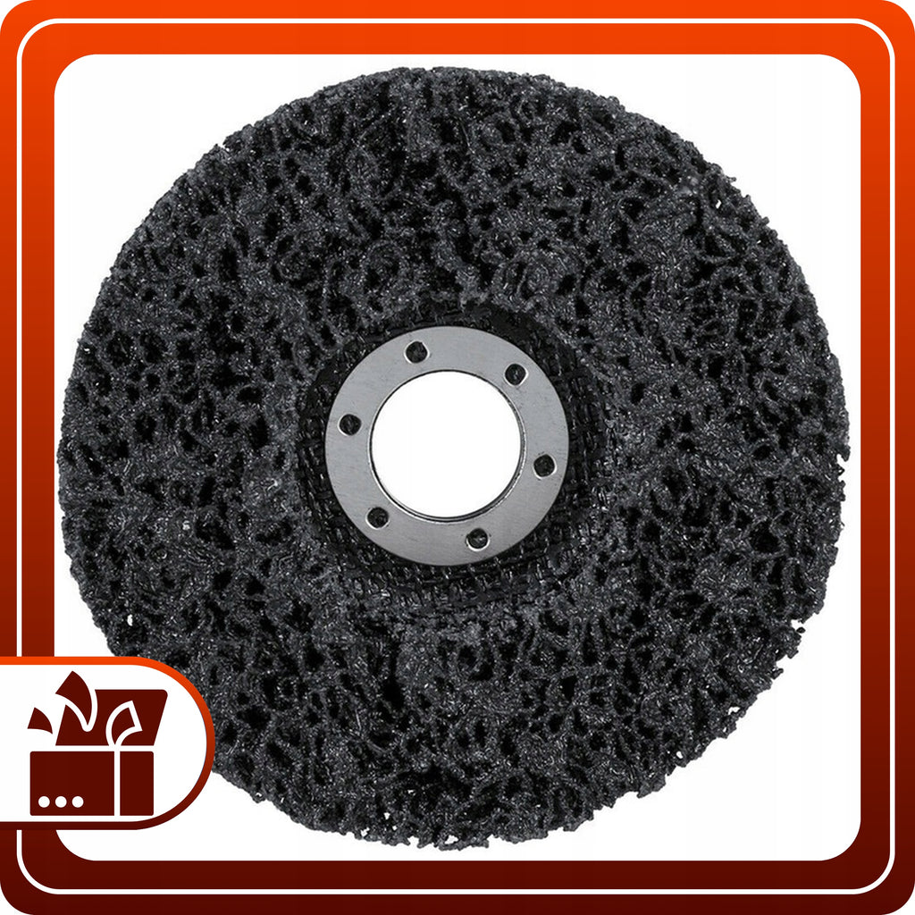 Włosy Murzyna 125 mm TARCZA DO USUWANIA RDZY włóknina do metalu stali