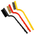 Szczotki Druciane 3 szt. 150mm Mosiądz Stal Nylon