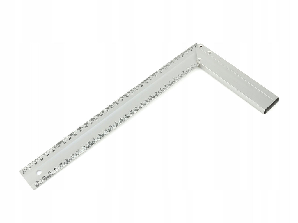 KĄTOWNIK STOLARSKI BUDOWLANY ALUMINIOWY 350MM UNIWERSALNY WARSZTATOWY